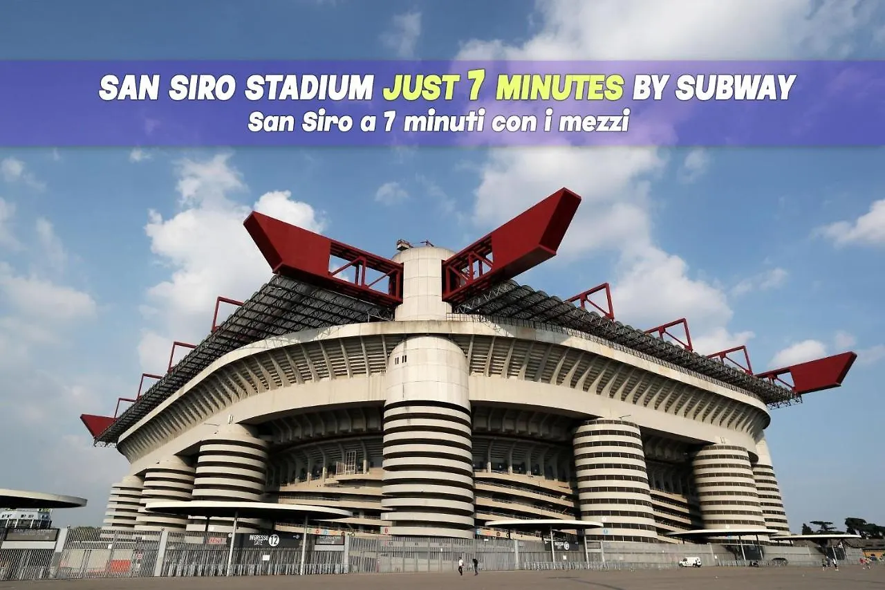 Apartment San Siro A 5 Minuti Casetta Dietro Allo Stadio Milan